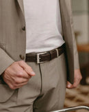 CHAOREN Mens Leather Gift Belt | Mahogany | 1 1/8" — 4