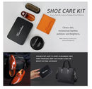 MAXIMILIAN Professional Shoe Care Kit, Cleaning Set with Polish and Brush