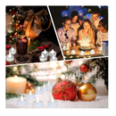 meSiYacu LED Tea Lights:24 Pack Battery Operated Tea Lights,Last Longer Realistic Tea Lights, Flickering Electric Tealights Candles, Flameless Tea Candles, Decoration for Christmas&Wedding (White)