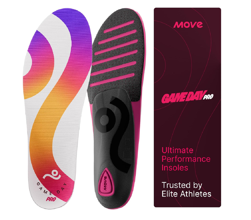 MOVE Game Day Pro- Ultimate Performance Sports Insoles for Basketball