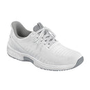 Orthofeet 20015 Yari Hands Free White Men's Shoe | Style 20015