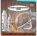pedag Leather/Suede/Nubuck/Textile Cleaner and Conditioner with Waterproofing Kit, 250 ml/150 ml, 3 Count