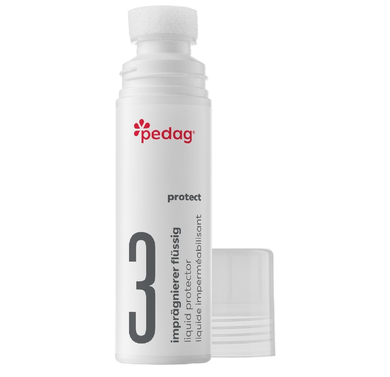 pedag Leather/Suede/Nubuck/Textile Cleaner and Conditioner with Waterproofing Kit, 250 ml/150 ml, 3 Count