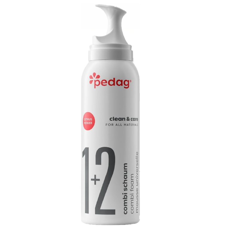 pedag Leather/Suede/Nubuck/Textile Cleaner and Conditioner with Waterproofing Kit, 250 ml/150 ml, 3 Count