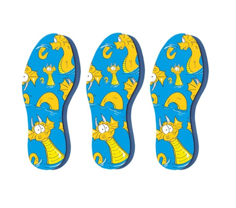 Pedag Soft | Fabric Covered Latex Foam Insoles | Lemon Scented