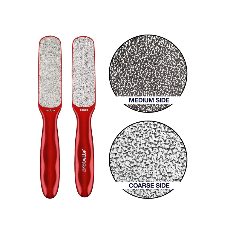 Probelle Double Sided Multidirectional Nickel Foot File Callus Remover