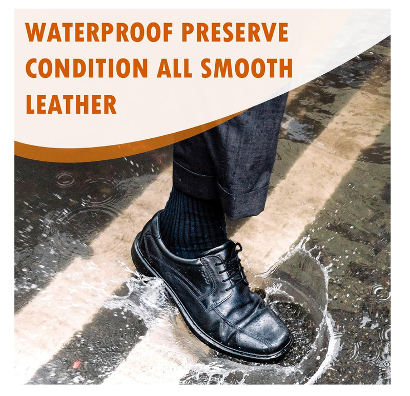 Mink Oil Paste Leather Conditioner Boots Wax Waterproof Smooth Couch Purse Shoes Bag Jacket Soft Polish