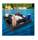 seewavom Floating Game Drink Holder or Card Table Tray for Swimming Pools Beach Party Accessories Floating Tray for Drink and Game