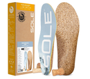 SOLE Performance Thin Plantar Fasciitis Insoles, Men & Women - Arch Support Inserts