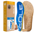SOLE Performance Thick Plantar Fasciitis Insoles, Men & Women - Arch Support Inserts