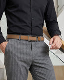 CHAOREN Men's Leather Ratchet Belt | Tawny | 35mm — 2