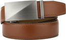 CHAOREN Men's Leather Ratchet Belt | Twill Brushed / Brown Tan | 35mm — 5