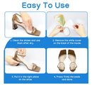 Pigskin High Heel Cushion Inserts for Women, 3/4 Self-Adhesive Arch Support Sandal Inserts,