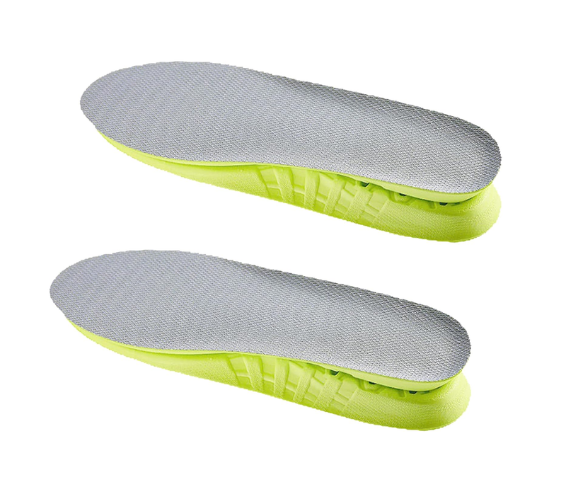 2 Pairs Honeycomb Elastic Shock Absorbing Shoe Insoles Breathable Sneaker Inserts Sports Shoe Insole