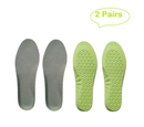 2 Pairs Honeycomb Elastic Shock Absorbing Shoe Insoles Breathable Sneaker Inserts Sports Shoe Insole