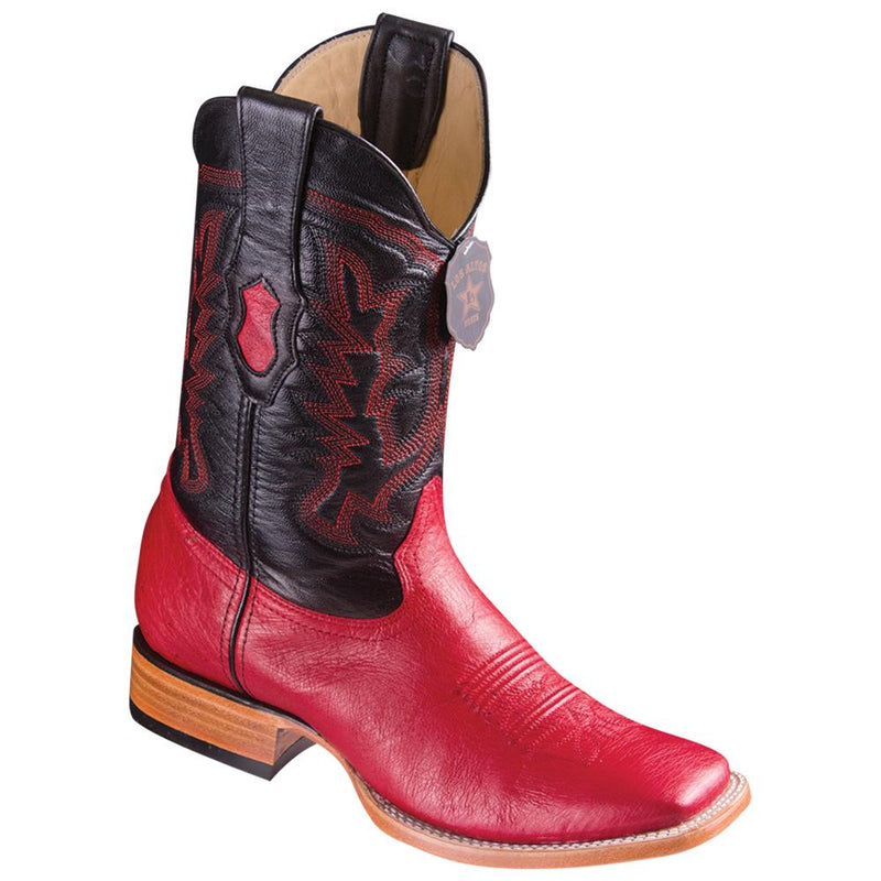 Los Altos Men's Red Cowboy Boots