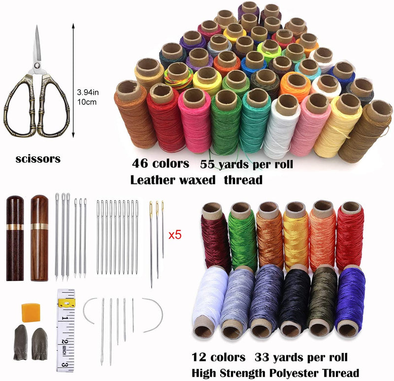 104PcsLeatherSewingKit-LeatherToolKitwithLeatherWaxedThread1.jpg