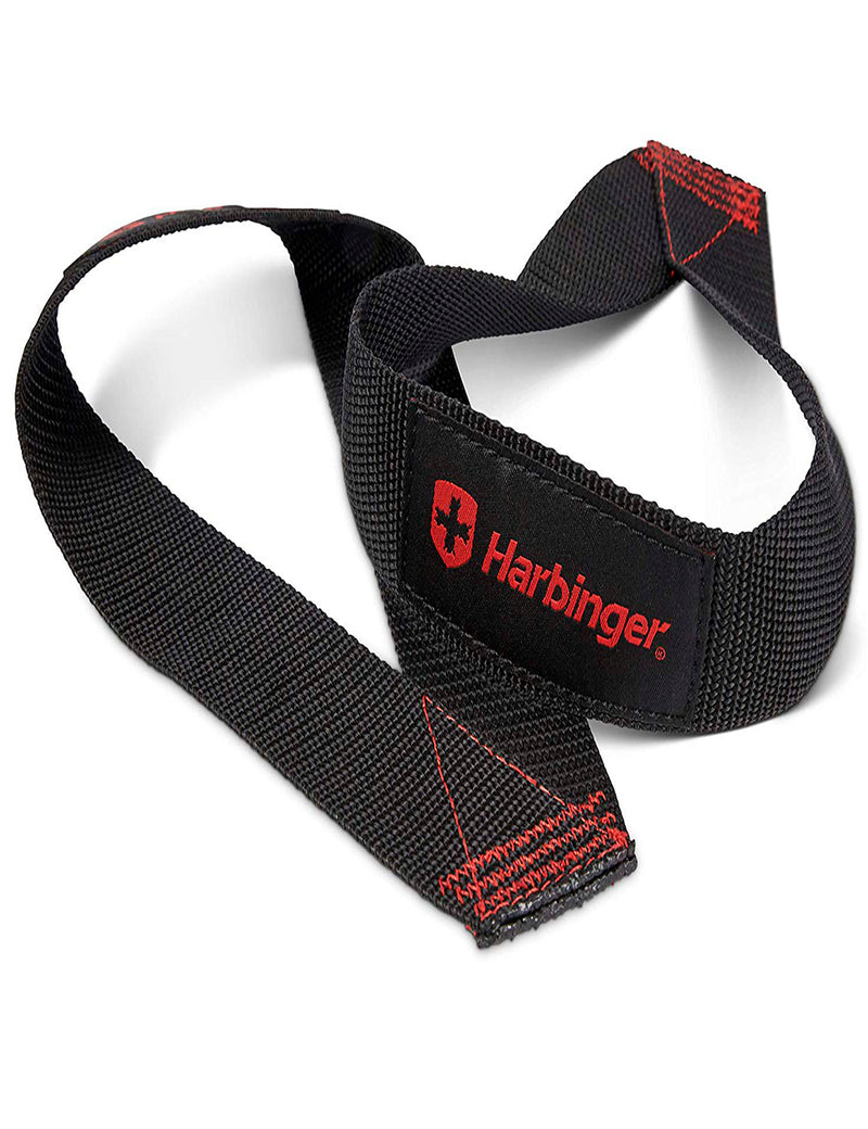 Harbinger Olympic Nylon Weightlifting Straps | Color Black | Pair