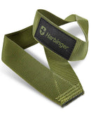 Harbinger Olympic Nylon Weightlifting Straps | Color Green | Pair