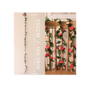 PARTY JOY 5 Artificial Fake Rose Vine Flower Garlands | Pink Ivy Hanging Baskets| Wedding Arch | Garden Background Decoration
