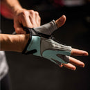 Harbinger Women's Training Grip Weightlifting Gloves with TechGel-Padded Leather Palm | Pair