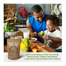 15 Lettuce & Salad Greens Seeds Variety Pack 7500+ Non-GMO Heirloom Lettuce Seeds for Planting Indoors & Outdoors Garden