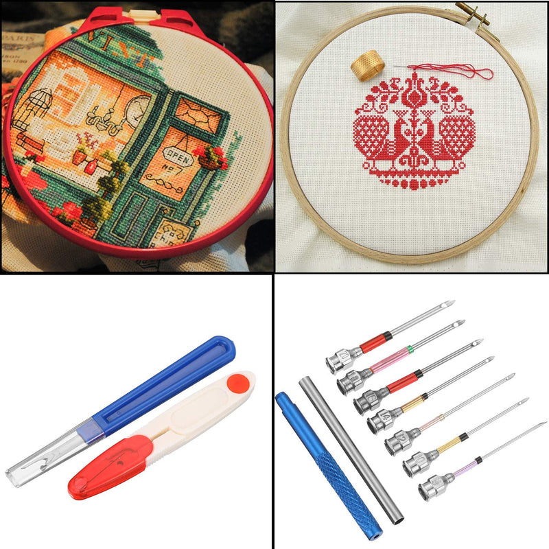 15 Pieces Cross Stitch Set