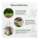 18 Culinary Herbs Seeds Variety Pack | Heirloom, NON-GMO, Herbs Seeds for Planting Outdoor and Indoor