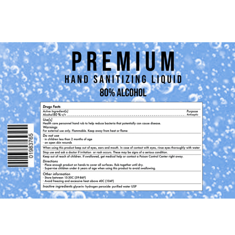 1 Gallon Liquid Sanitizer