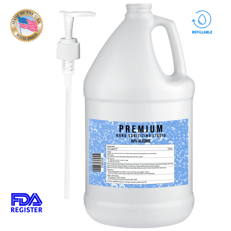 1 Gallon Liquid Sanitizer