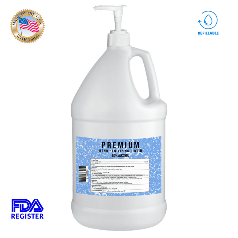 1 Gallon Liquid Sanitizer