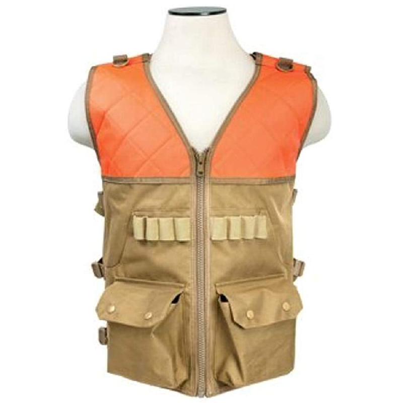 VISM NC Star CHV2942TO NcStar | Hunting Vest | Bright Orange And Tan