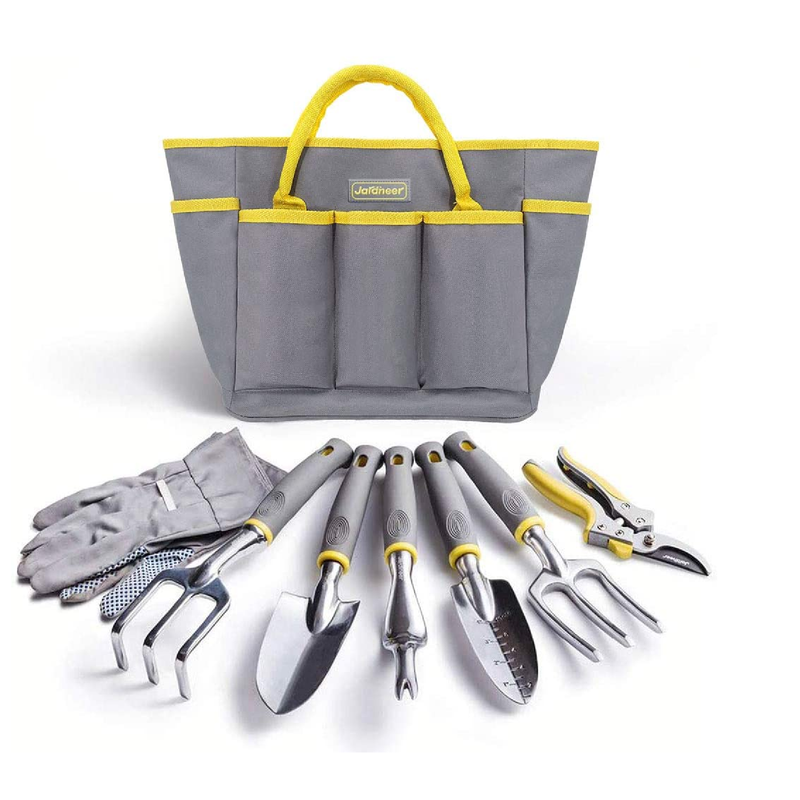 Jardineer Garden Tools Set | 8 Pieces Garden Tool Kit