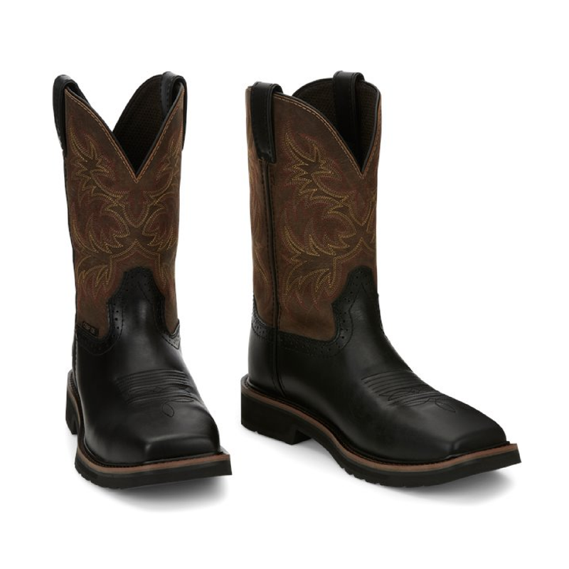 Justin Boots Driller Comp Toe |  Style SE4818 Color Black