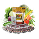 22,000 Non GMO Heirloom Vegetable Seeds | Survival Garden | Emergency Seed Vault