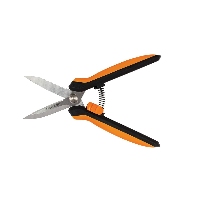 Fiskars Garden 399220 Multipurpose Garden Snips | Color Black/Orange