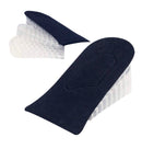 Heel Lift Inserts - Height Increase Insoles for Men & Women - Invisible Silicone Gel Cushion Shoe Pads