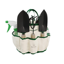 Pure Garden 75-08002 8 Piece Garden Tool and Tote Set Repel-pesticides, 7x4.5, b