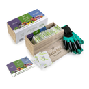 Grow Your Own Seed Box by Garden Pack | 100 Varieties of Flower, Herb, Vegetable Seeds