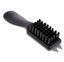 Black Golf Shoes Cleaner Brush with Shoe Horn Handle Dirt Mud Remover suit for Golf Club Home Using Cleaning Tool