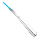 Metal Shoe Horn, Long Handled Shoehorn Pregnancy, Boots and Shoes, Heavy Duty Stainless Steel with Silicone Lanyard Color Blue