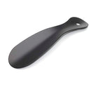 Foldable Stainless Steel Shoe Horn 5 Inch Metal Pocket Color Black-2