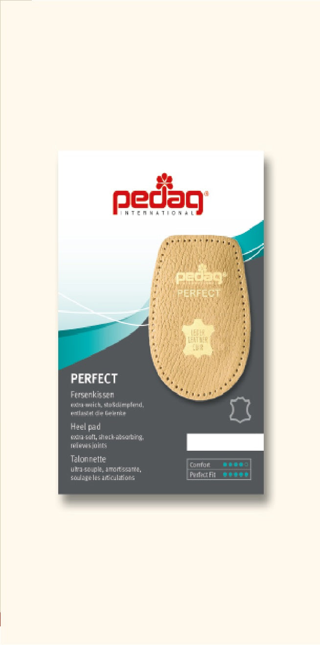 Pedag Perfect Leather heel pad