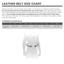 Harbinger Padded Leather Contoured Weightlifting Belt with Suede Lining and Steel Roller Buckle
