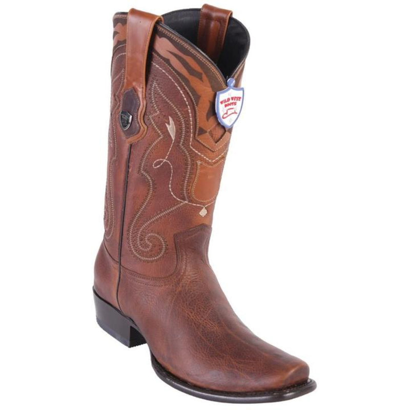 Men’s Wild West Leather Boots Dubai Toe Handcrafted Walnut (2799940)