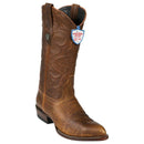 Men's Wild West Rage Leather J Toe Boots Handmade Honey (2999951)