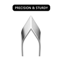 2 Stainless Steel Flat & Slanted Pliers Pliers Removal Tool (4.6")