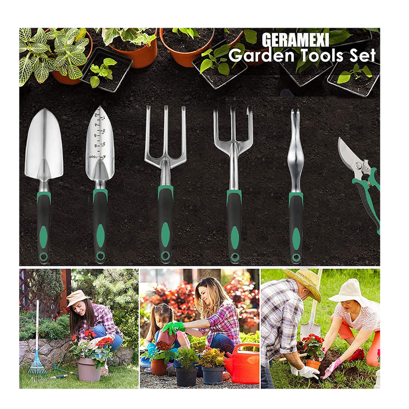 Geramexi Garden Tools Set | 11 Pieces