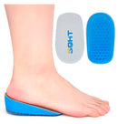 SQHT's Height Increase Insole - Gel Heel Shoe Lift Inserts, Achilles Tendon Cushion for Men and Women Color Blue&beige