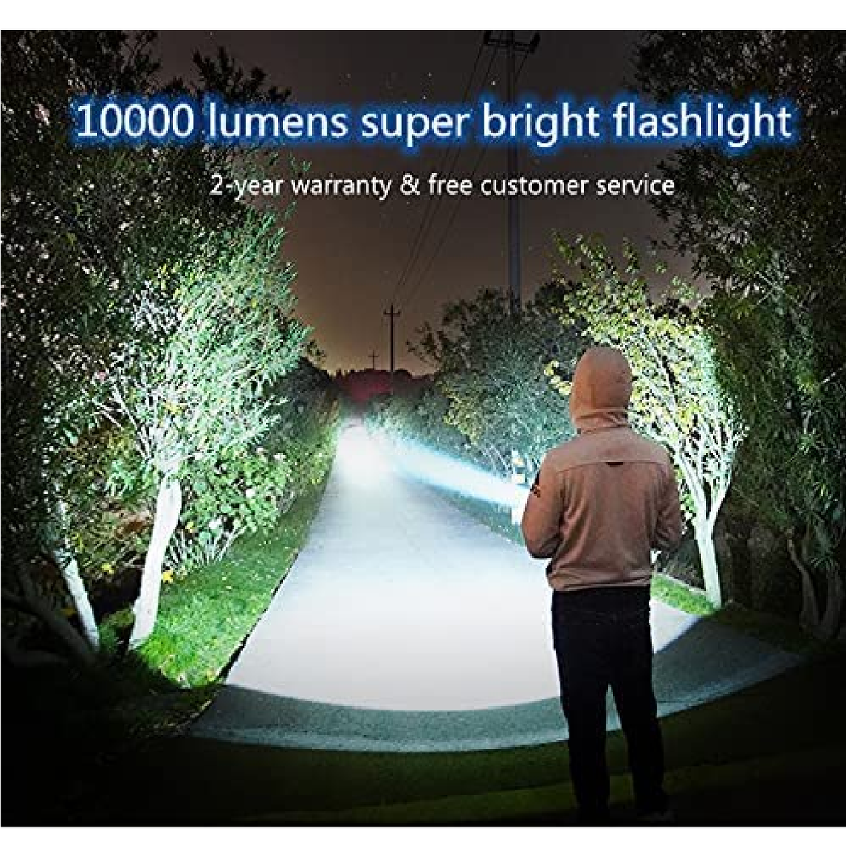 bercol rechargeable led flashlight BERCOL Rechargeable LED Flashlights High Lumens